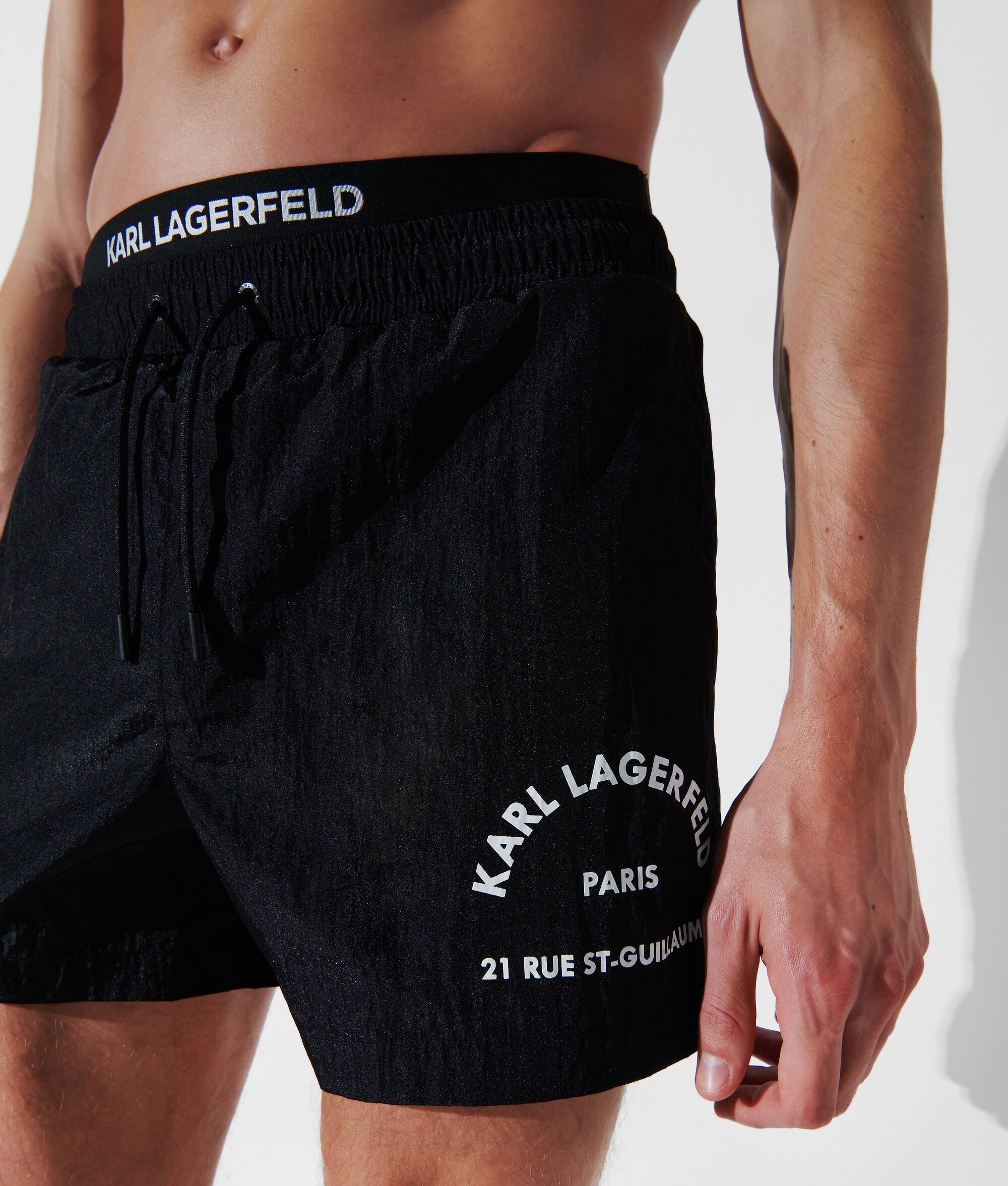 (image for) Sophisticated RUE ST-GUILLAUME DOUBLE WAISTBAND BOARD SHORTS